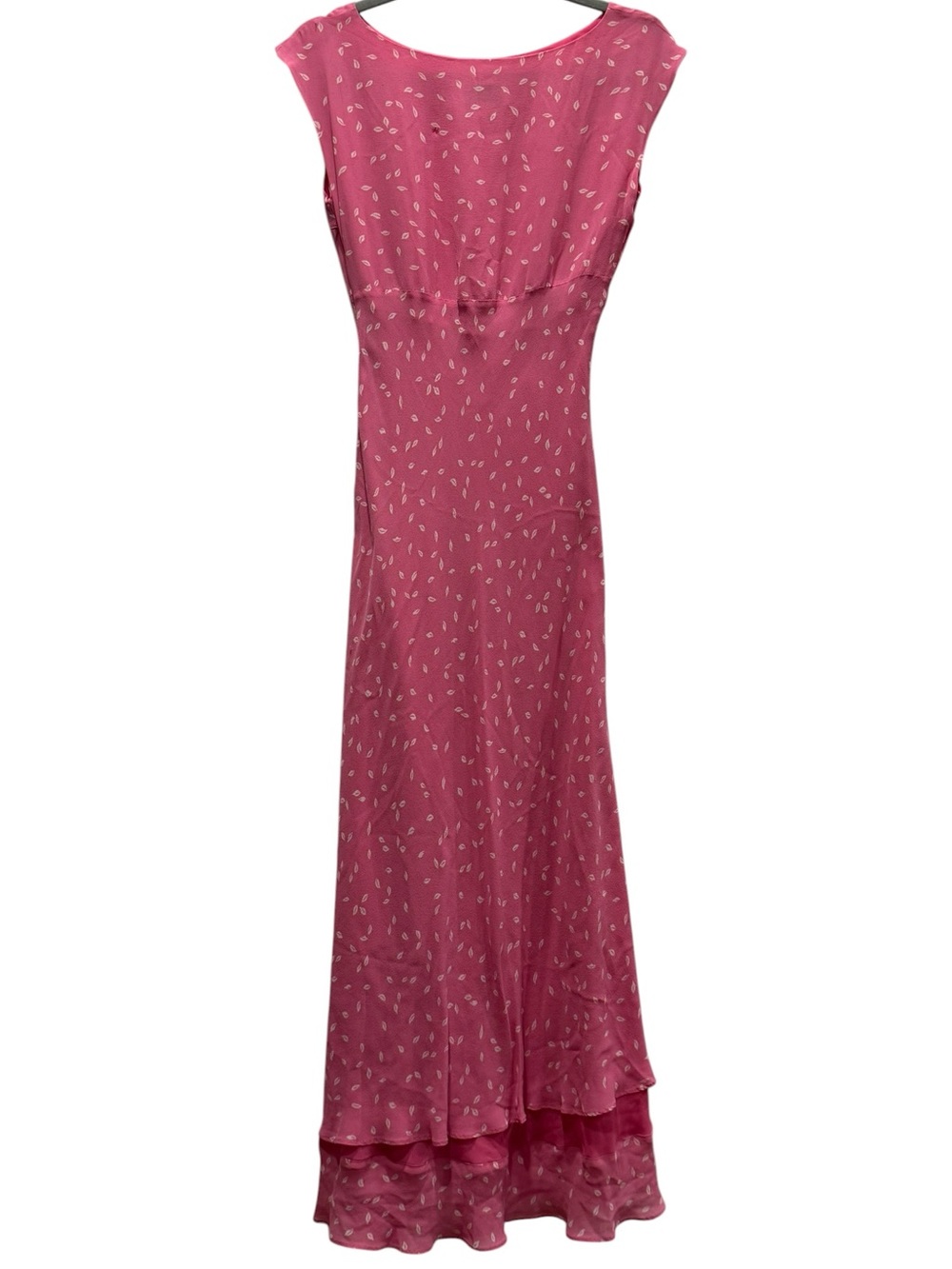Vintage 90s 100% Silk Cottagecore, fairycore Maxi Dress- Size 6 - Picture 2 of 10